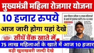 Bihar Mukhyamantri Mahila Rojgar Yojana