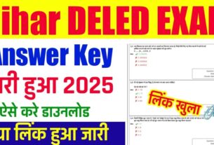 bihar deled answer key 2025
